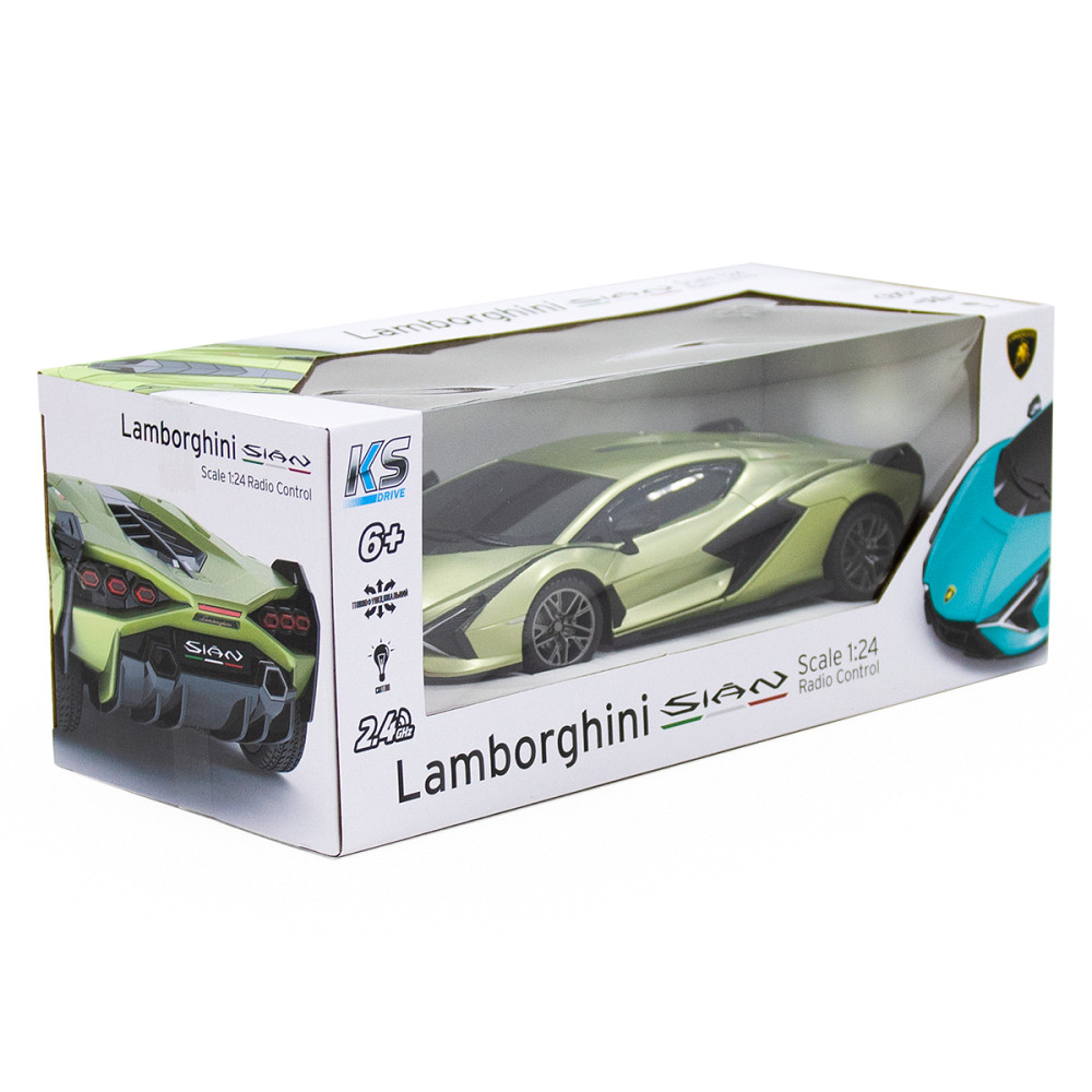 Автомобіль KS Drive на р/к - Lamborghini Sian (1:24, зелений) Дніпро - фото 2