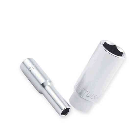 Головка торцевая шестигранная удлиненная 1/2 28мм CrV Мукачево