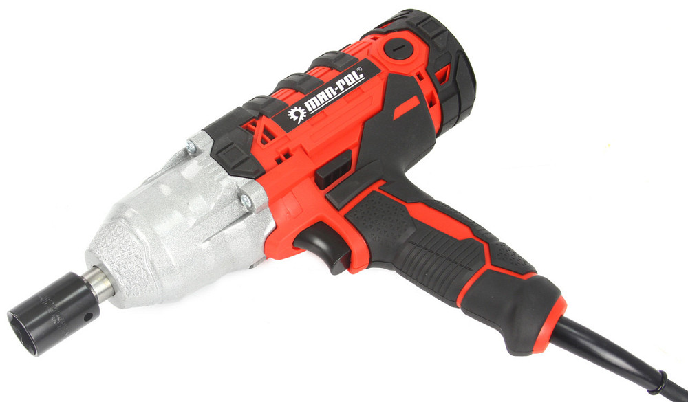 Гайковерт ударний мережевий 1/2 насадки 4 ударні - 17. 19. 21. 22 Mar-Pol (M80489) Нововолинськ - фото 6