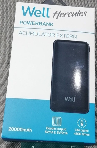 Павербанк: місткість 20000mAh. Київ - фото 1