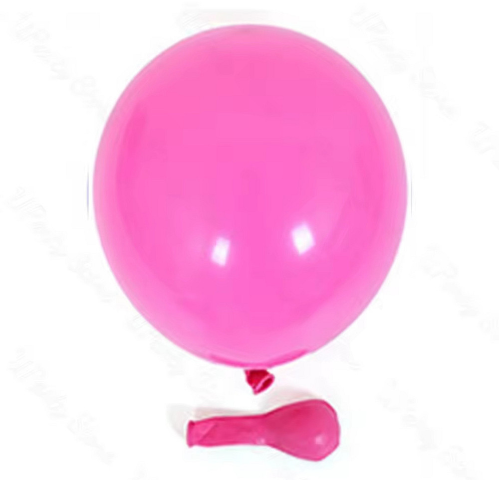 Кульки латексні яскраво малиновий пастель 10" 25 см Київ - фото 1