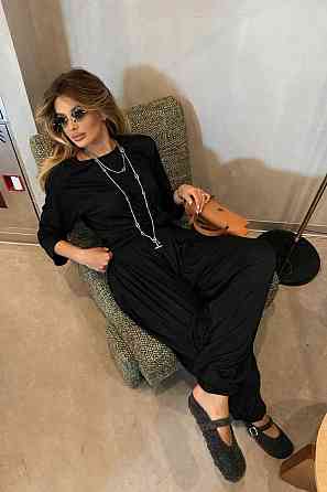 Женский стильный вязаный костюм двойка плотная турецкая вискоза Одесса