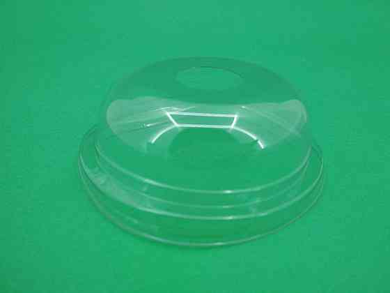 Кришка купольна з отвором для склянки РЕТ (200,300,500) (не висока) (100 шт.) Харків