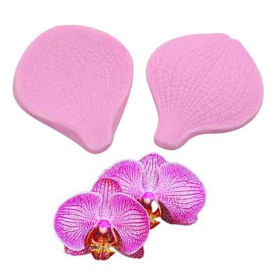 Молд силиконовый Орхидея 54 на 63 мм розовый Киев