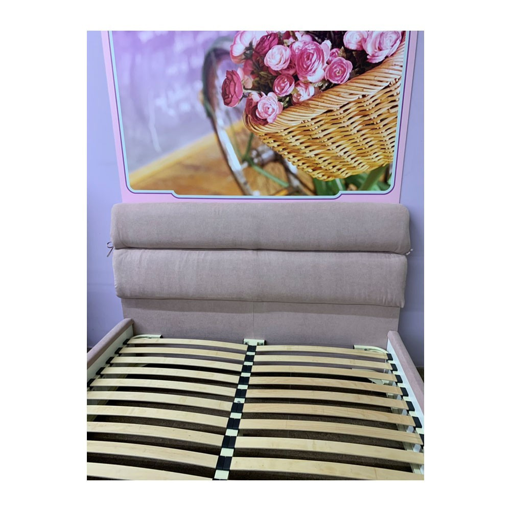 Кровать AtriaDesign Omega 19 Comfort с нишей для белья 160x190 розовый Киев - изображение 4