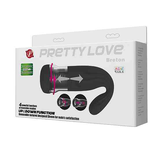 Інноваційний мастурбатор - Pretty Love Breton Masturbator(USB) Sex Aura Київ