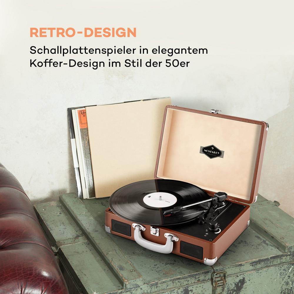 Peggy Sue Retro Turntable LP USB Коричневий Коричневий (Німеччина, читати опис) Рівне - фото 2