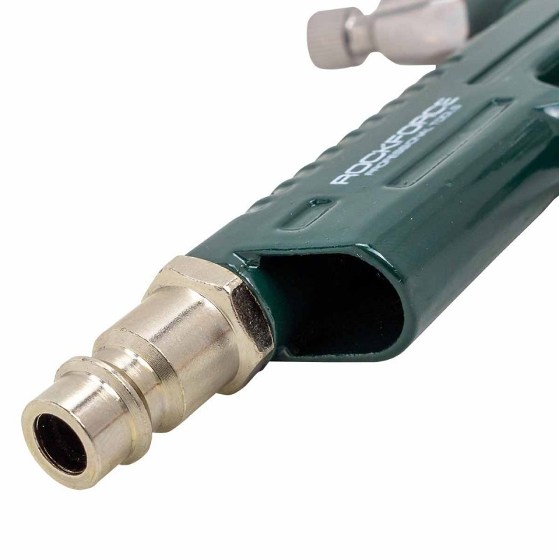 Краскораспылитель мини с боковым метал. бачком (125мл, 0.8мм, 2.0bar, 85-140 л/мин, присоед. резьба 1/4