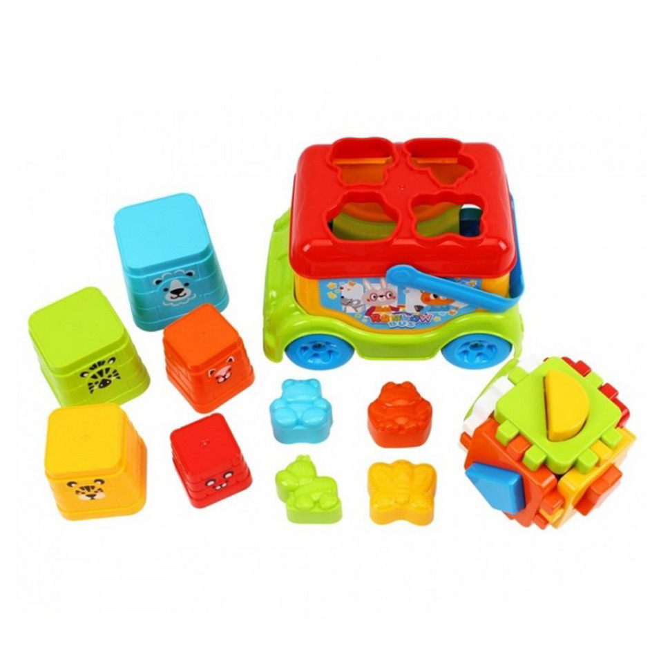 Дитяча іграшка для розвитку "Автобус сортер" 0389TXK Вінниця - фото 3