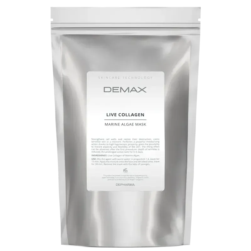 Маска з живого колагену морських водоростей Mask Made Out of Live Collagen Demax 400 г Дніпро - фото 1