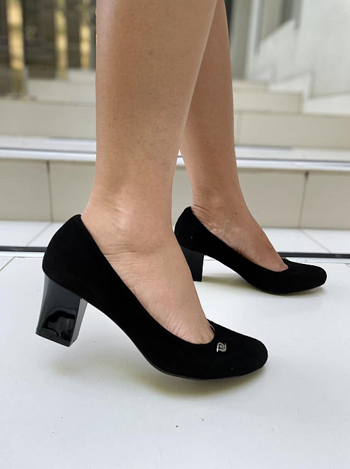 Туфлі жіночі VESNA 6382 чорні (літо, замша натуральна) (2242) Коломыя - изображение 5