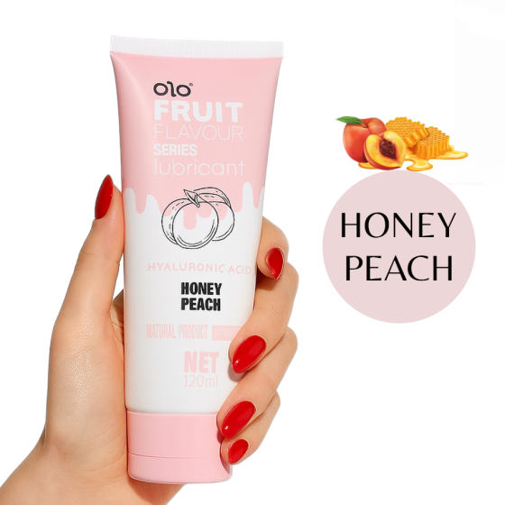 Лубрикант водный оральный, OLO fruit Flavour- Honey Peach Sex Aura Киев