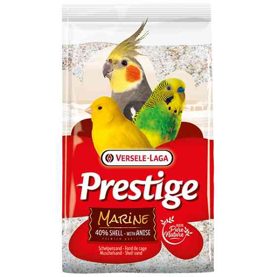 Versele-Laga Prestige Marine ВЕРСЕЛЕ-ЛАГА ПРЕСТИЖ МАРІН пісок із морських черепашок для птахів Київ