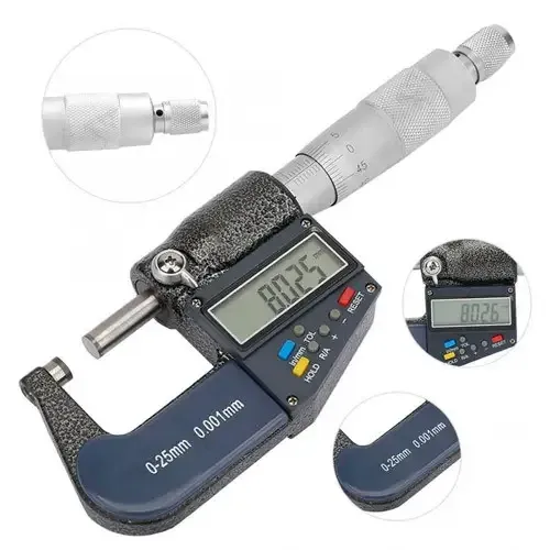 Цифровой микрометр для точного измерения толщины 0-25 мм Киев - изображение 3