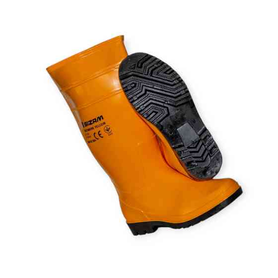 Чоботи Baltimore-Light захисні, нар. 37 ПВХ, маслобензостійкі, кислотно-лугостійкі, жовті Мукачево