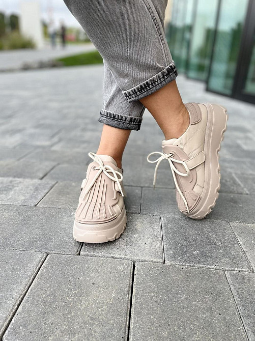 Olli Кросівки жіночі OLLI T-67-Люси кофе (весна-осінь, шкіра натуральна) (4780) Коломия - фото 6