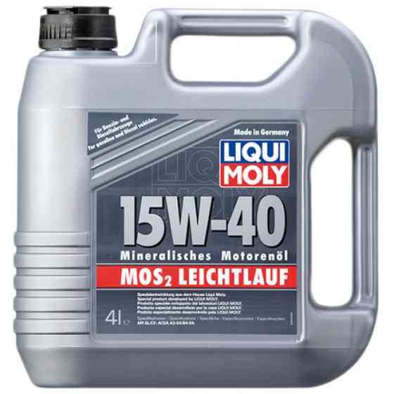 Моторне масло Liqui Moly MoS2 Leichtlauf 15W-40 4л Львів