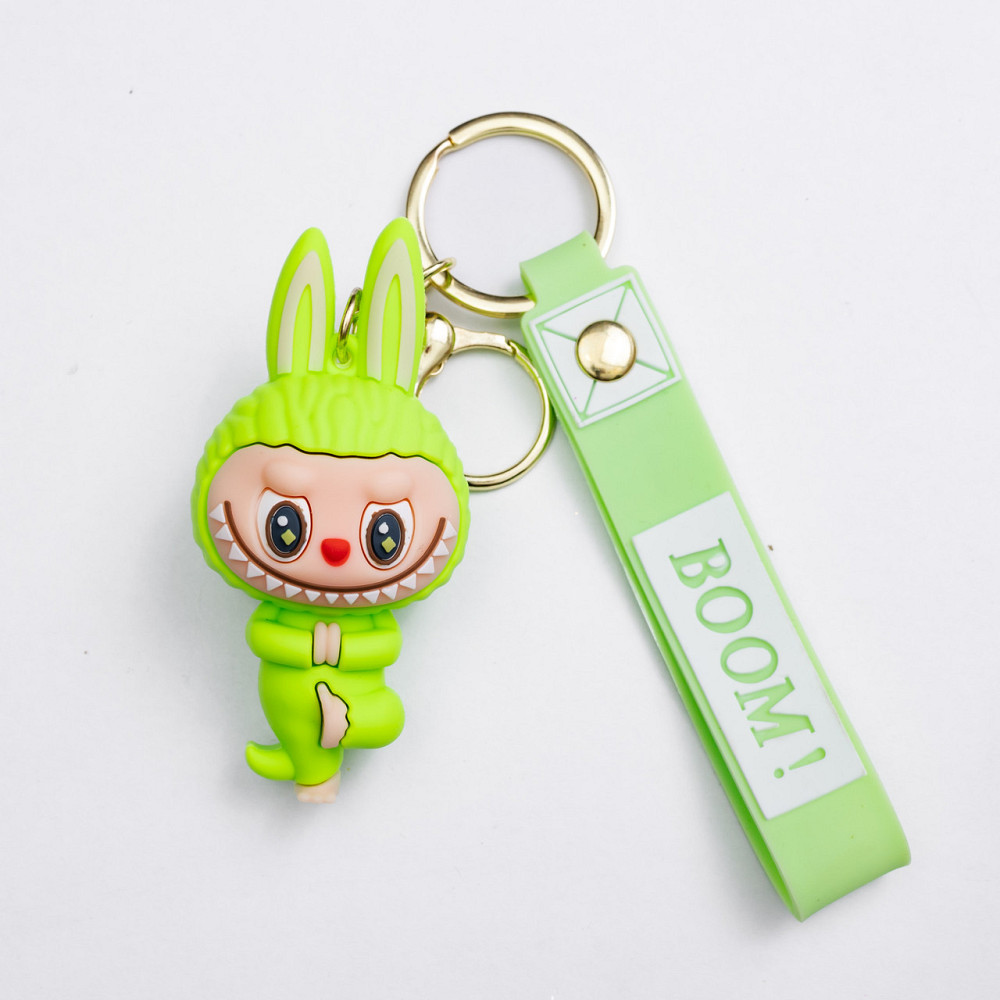 Детский брелок Beige Yoga 4×8 (см) для ключей, на сумку и рюкзак Салатовый HP-55-16GR Киев - изображение 1