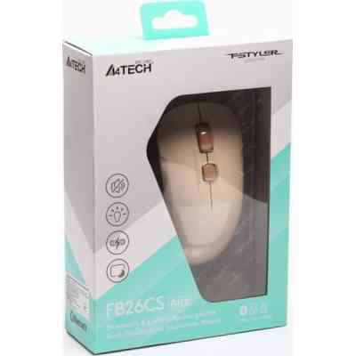 Мышка A4Tech FB26CS Air2 Bluetooth/Wireless Cafe Latte (4711421999236) Винница