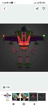 Интерактивная фигурка Базз Лайтер История игрушек Disney Pixar.  ОРИГІНАЛ! Харьков