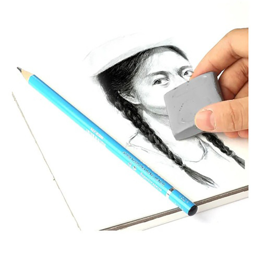 Гумка-клячка для сухих художніх матеріалів Rosa 6123342, 4x3х0,5 см Вінниця - фото 2