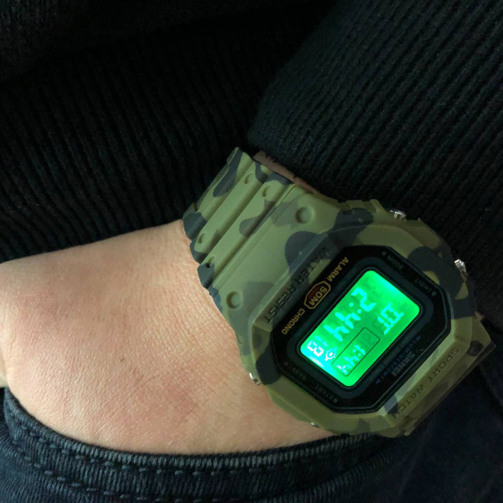 Брендовые мужские часы SKMEI 1628CMGN, Часы армейские оригинал, Часы для походов спортивные спорт TE-81 Львов - изображение 16