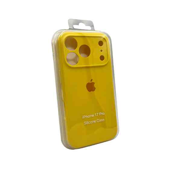 Чохол для смартфона Silicone Full Case AA Camera Protect for Apple iPhone 17 Pro Max 33,Canary Yellow Київ