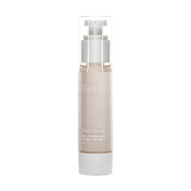 Антивозрастной крем ботокс с пептидами Botox cream Peptides Squalane Moloda 50 мл Винница - изображение 1