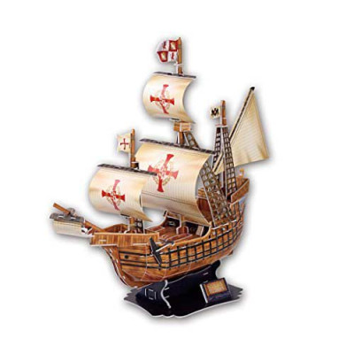 Пазл Cubic Fun Тривимірна головоломка-конструктор Корабель Санта Марія (T4008h) Вінниця - фото 7