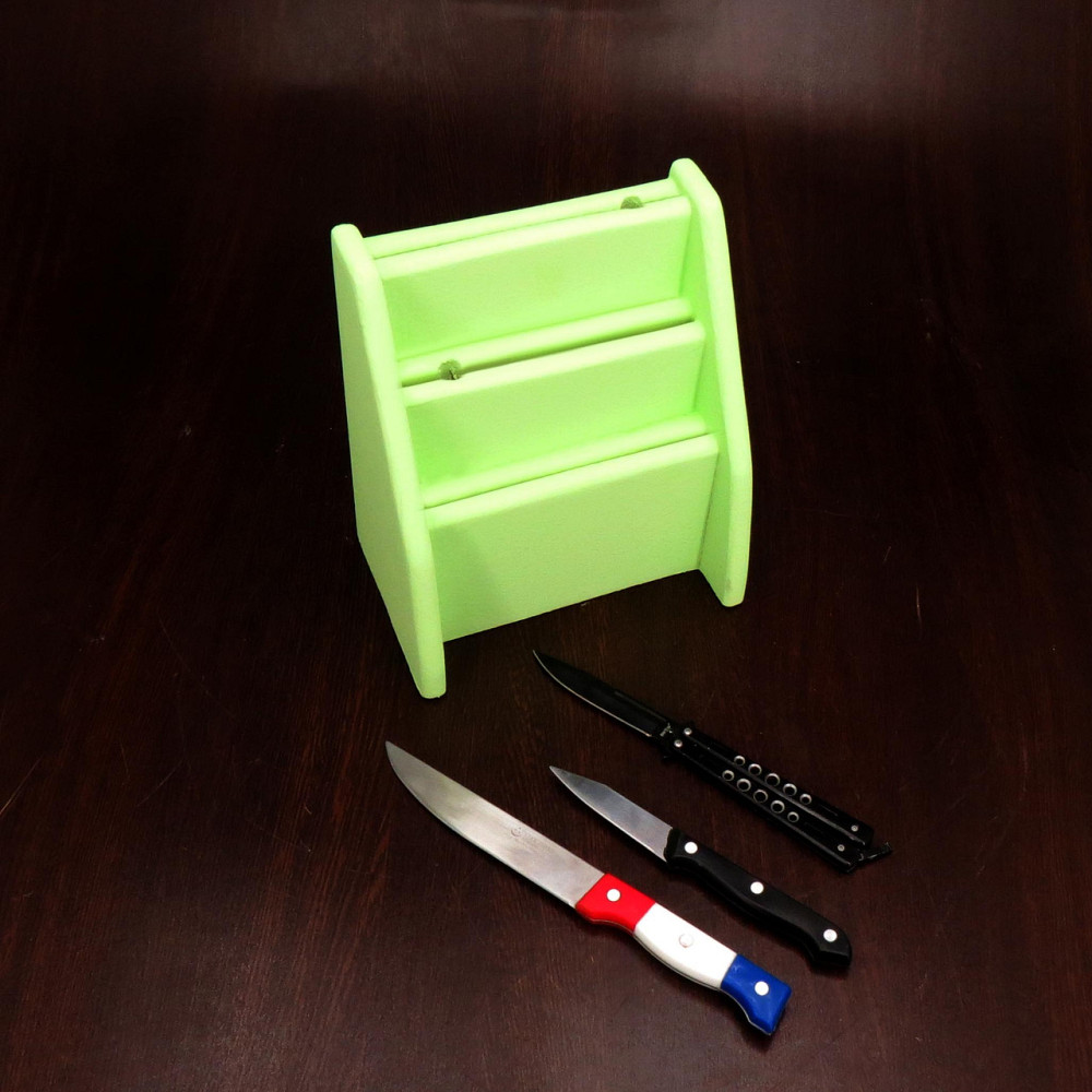 Підставка для ножів "Морелія 3" мохіто Миколаїв - фото 5