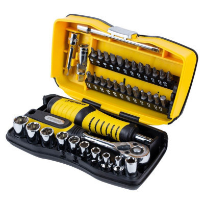 Набор инструментов Sigma насадок торцевых и бит 1/4