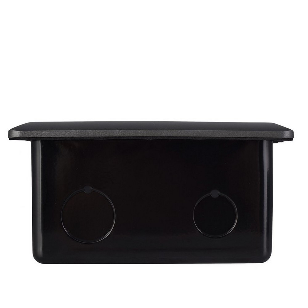 Розетковий люк підлоговий LIVOLO сірий, вбудований у підлогу, пустий корпус без розеток для наповнення будь-якими модулями, з кришкою, IP44, алюміній, Коломия - фото 10