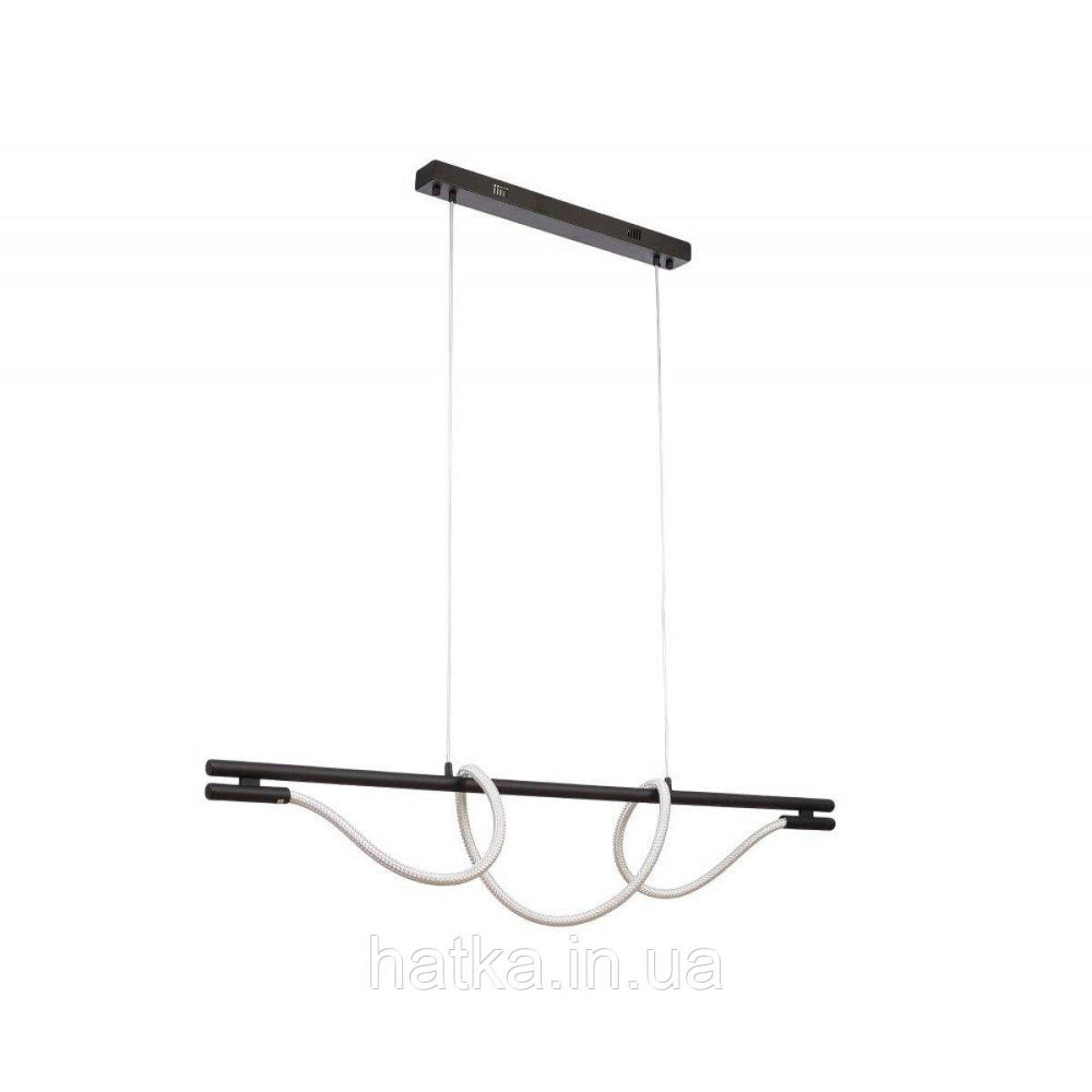 Підвісний світлодіодний світильник G 2914/1000 74W Чорний Київ - фото 3