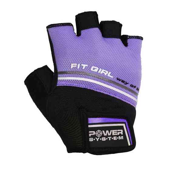 Рукавички для фітнесу Power System PS-2920 Fit Girl Evo Purple S Кам'янське