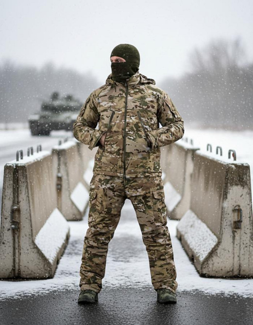 Зимовий тактичний костюм OCTAVIAN мультикам ПП8164 Одеса - фото 11