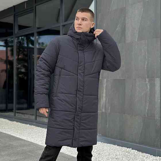 Зимняя мужская куртка темно-серая Pobedov Legas Киев