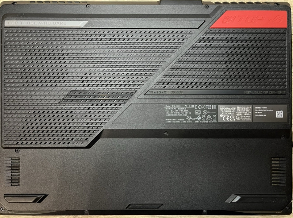 Ноутбук ASUS ROG Strix G513IC / 144Hz. / Ryzen 7 4800H 8 ядер/ RTX3050 Київ - фото 3