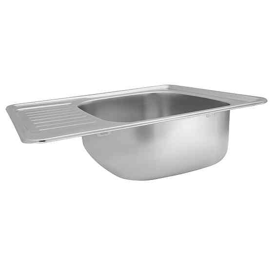 Кухонная мойка с нержавеющей стали Kroner KRP Satin - 58х48 (0.8 мм) Киев