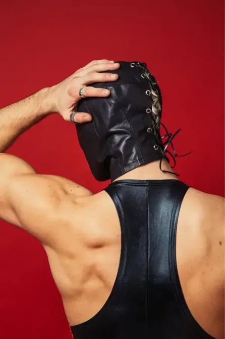 Маска D&A Deprivation mask Leather Львов - изображение 3