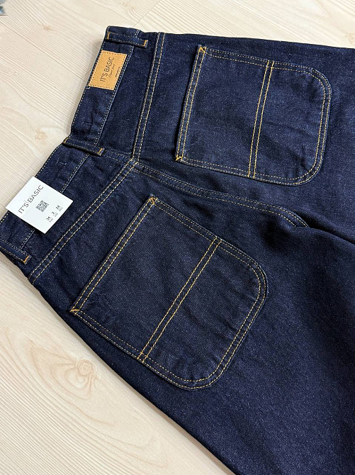 Джинси жіночі It’s Basic 2952-7W6-50 Skater Jeans банани неварені темно-сині, темно-синій, 38, 38, 82 см, 110 см Київ - фото 5