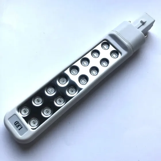 Сменная УФ Лед лампочка 9 ват, подходит на эллектронные и индукционные лампы Киев