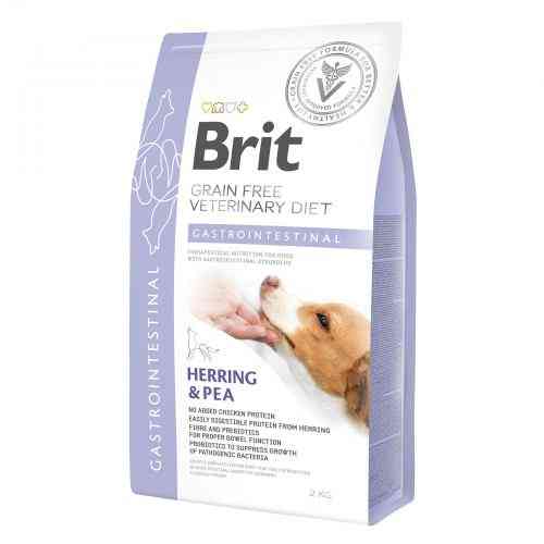 Корм сухой Brit Grain Free VetDiet Dog Gastrointestinal для взрослых собак при нарушении пищеварения с селедкой лососем и го Киев
