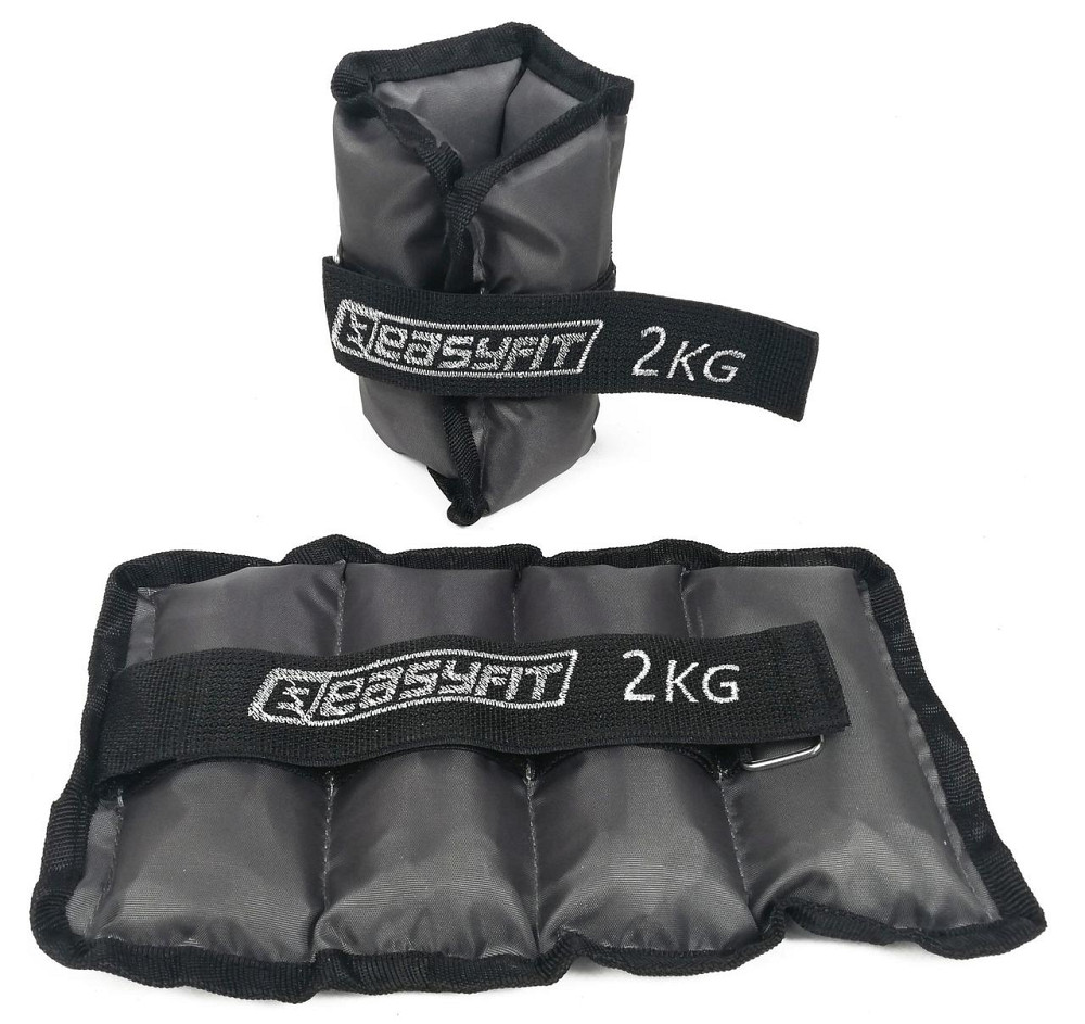 Обтяжувачі для ніг та рук з металом EasyFit Metal 2 кг (пара) Коломия - фото 3