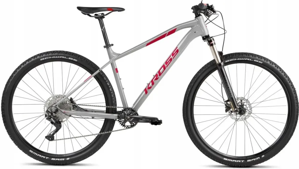 Велосипед Kross Level 4.0 Szary Czerwony 29 2023 Киев - изображение 1