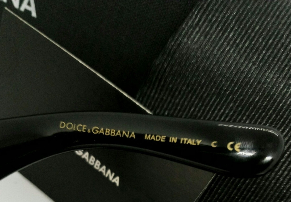 Брендовые модные узкие женские очки черные с золотым лого. Киев - изображение 2