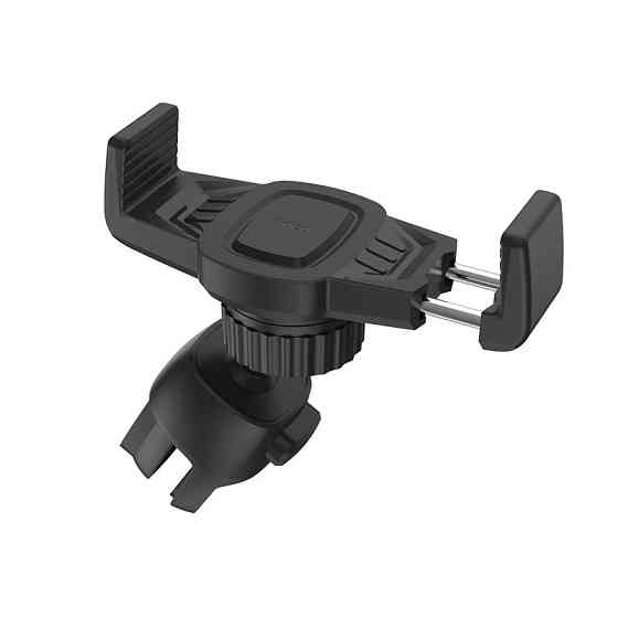 Автодержатель для телефона HOCO CA38 Platinum sharp air outlet in-car holder Black Киев