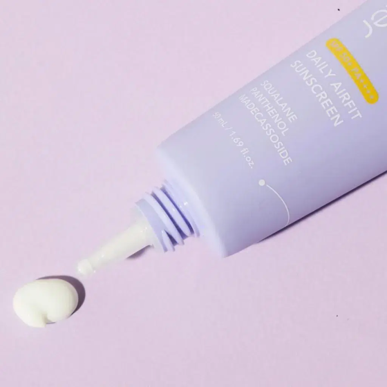Солнцезащитный крем ежедневный для лица Daily Airfit Sunscreen SPF50+ PA++++ VVbetter 50 мл Винница