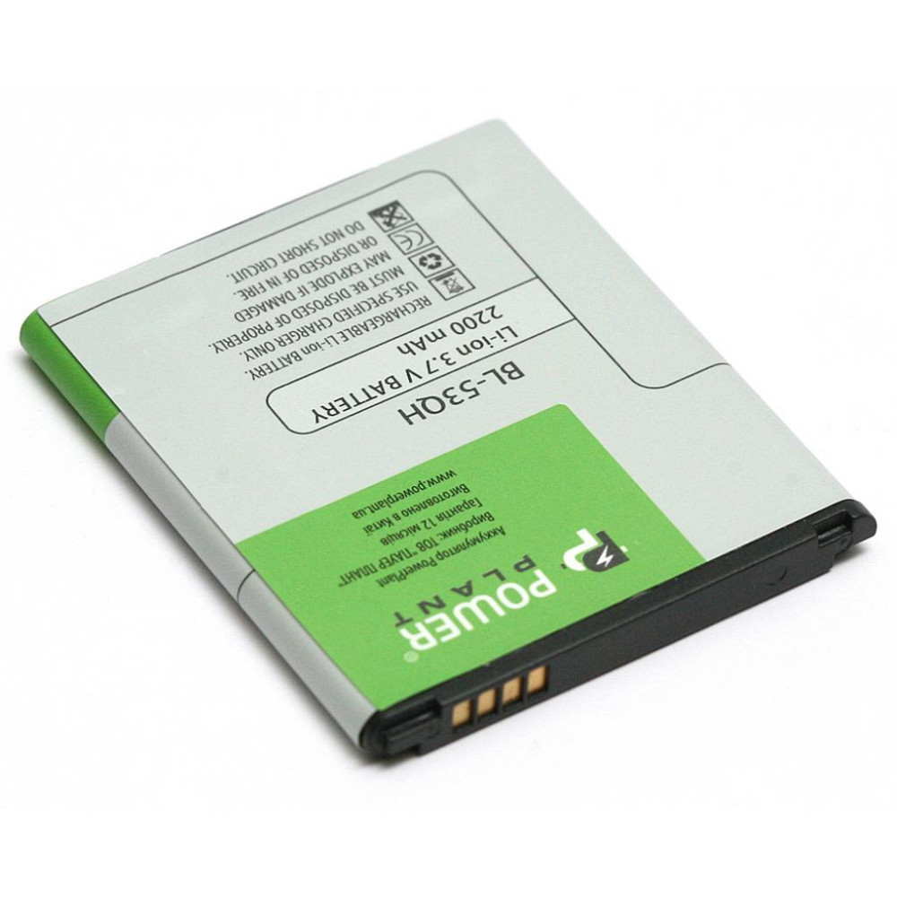 Акумуляторна батарея PowerPlant LG BL-53QH (L9, P880, P760) 2200mAh (DV00DV6290) Вінниця - фото 1