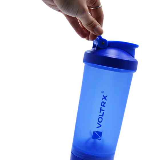 Шейкер спортивний електричний VOLTRX Merger 700 мл. Blue Кам'янське