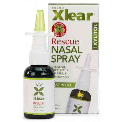 Минералы Xlear Спасение назальный спрей с ксилитом и эфирными маслами 45 мл (700596010093) Винница